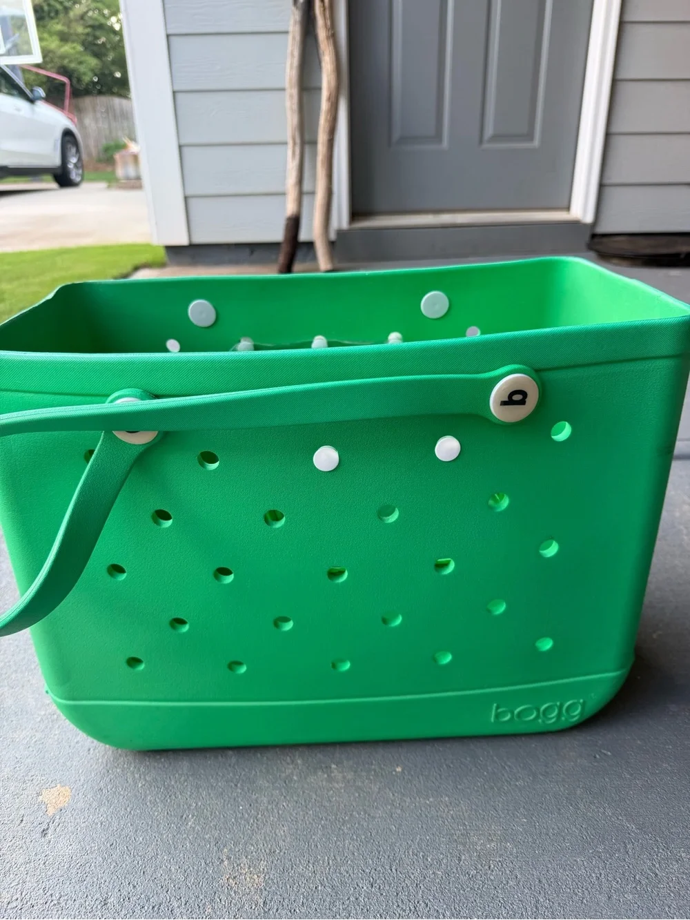 Bogg Bag Green Tote (large) - Versatile Home Storage & Organization